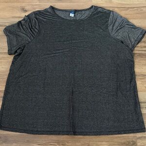Old Navy Gray Boxy Short Sleeve T-Shirt